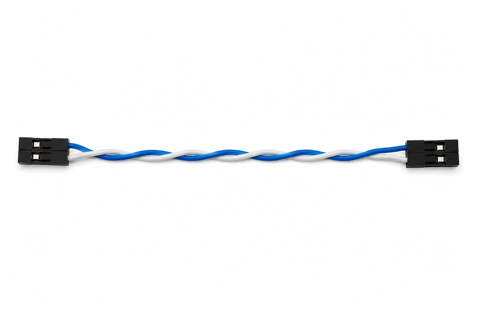 Two-wire analog cable representing the LK-GD500 0-10 V output connection to the analog front-end scaling board